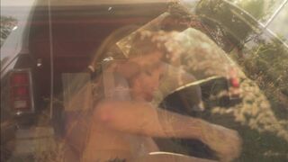 Fiery Redhead Sucks Cock and Fucks Hard in Picnic Car Backseat Ecstasy